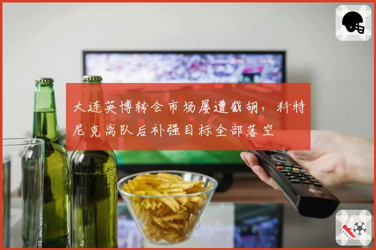 大连英博转会市场屡遭截胡,科特尼克离队后补强目标全部落空